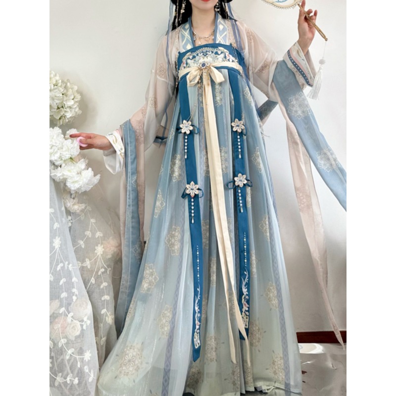 Ethnic Dress Fashion Show - 2025年漢服中国伝統衣装コスプレ衣装民族風ショーステージファッション服女性服パーティーフェアリードレス