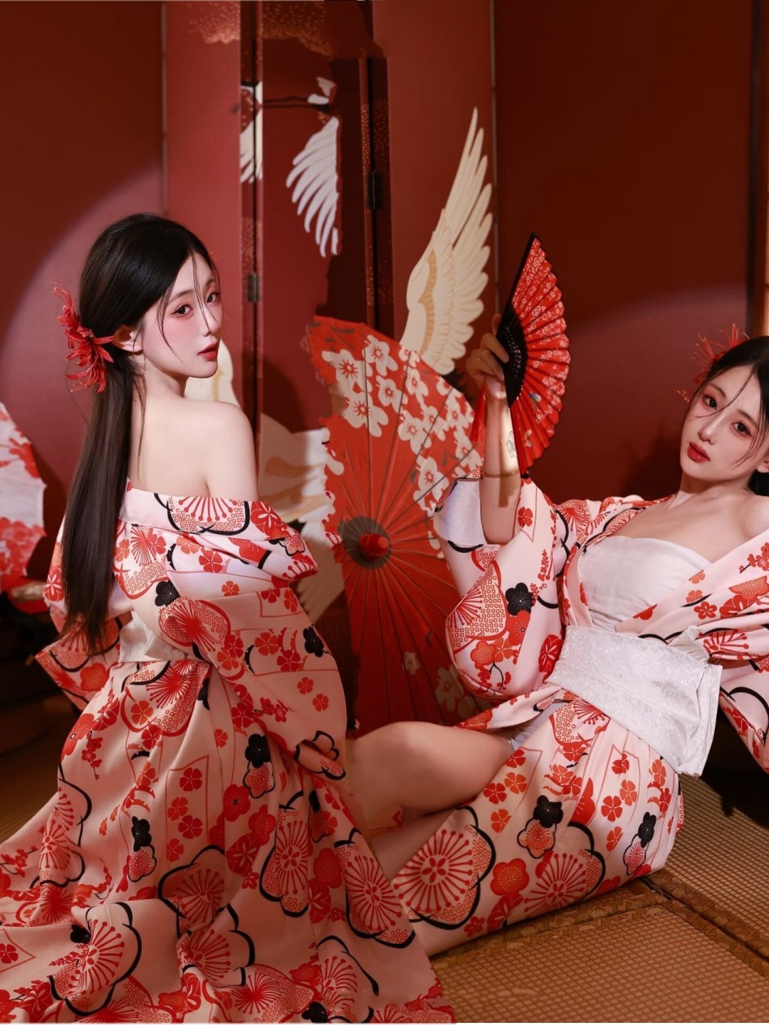 Ethnic Fashion Shoot - 伝統的な写真撮影 日本風バスローブドレス アート写真撮影 エスニックウェア レディースファッション サマーコレクション