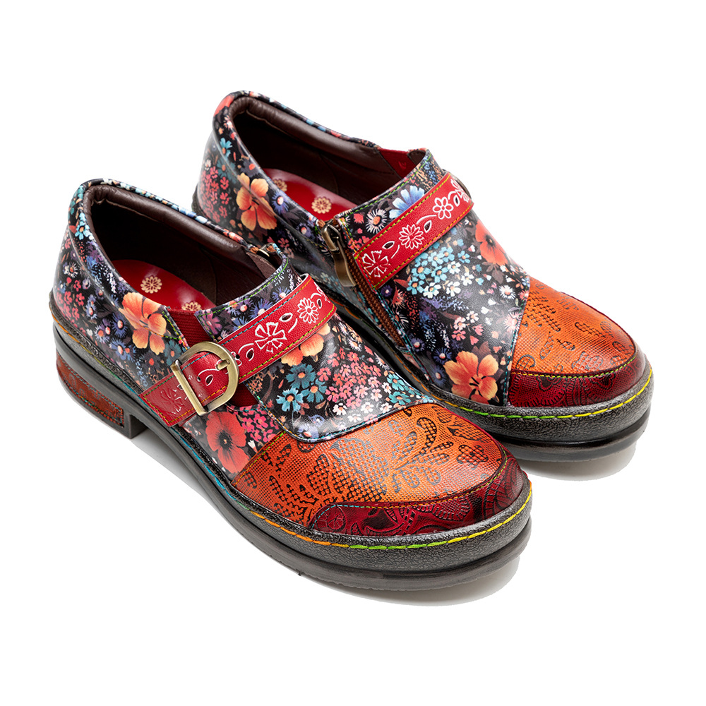 3cm シープスキンレザー 秋ファッション 春 レディース  - Kids Ethnic Fashion のレビューと価格