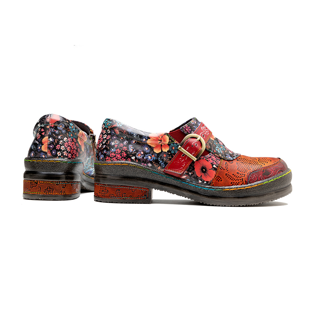 3cm シープスキンレザー 秋ファッション 春 レディース  - Kids Ethnic Fashion のレビューと価格