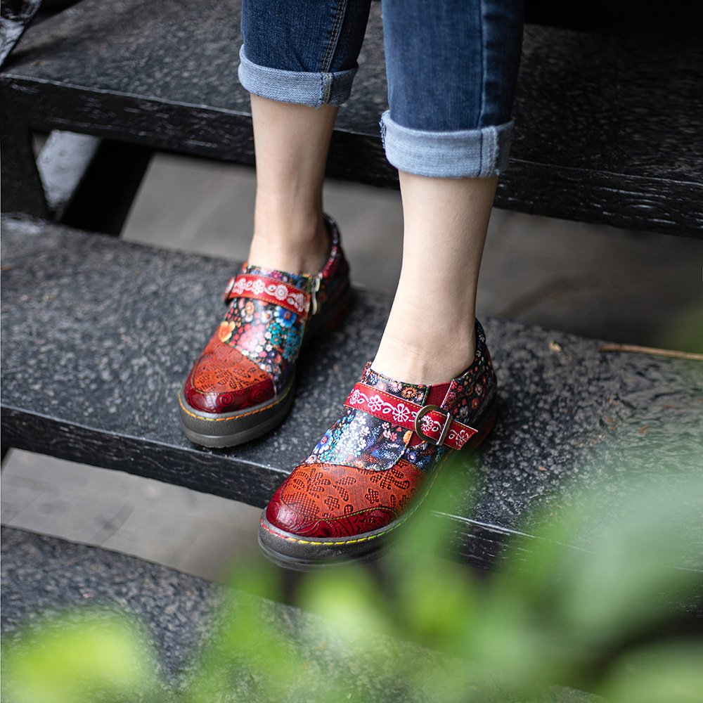3cm シープスキンレザー 秋ファッション 春 レディース  - Kids Ethnic Fashion のレビューと価格