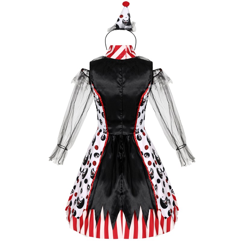 ハロウィン クラウンコスチューム パフォーマンス カーニバル - Ethnic Dress Fashion Show のレビューと価格