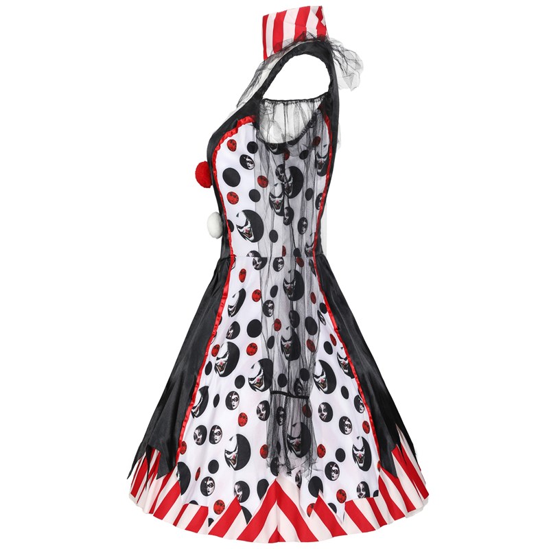 ハロウィン クラウンコスチューム パフォーマンス カーニバル - Ethnic Dress Fashion Show のレビューと価格