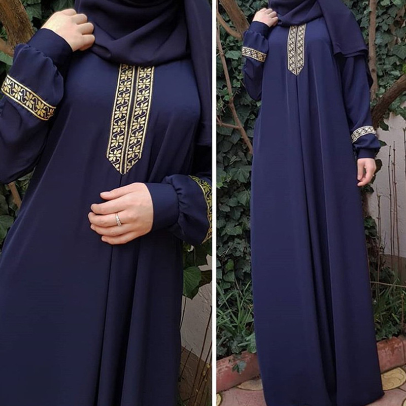 女性のためのイスラム教徒のエスニックスタイルのアバヤ,長袖の - Winter Ethnic Fashion For Women のレビューと価格