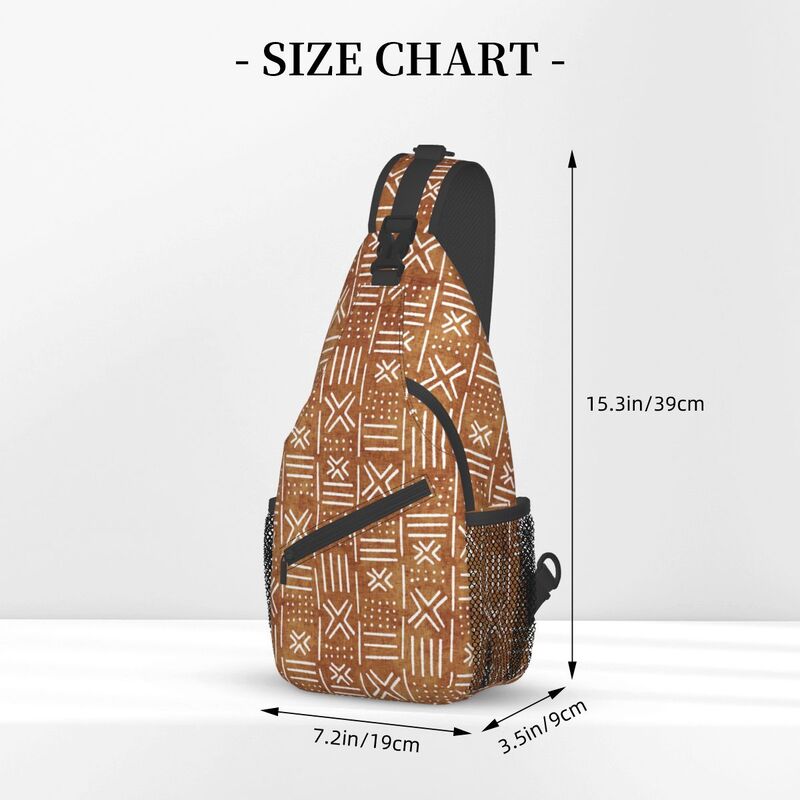 Cicicera-男性用アフリカンパターンのショルダーバッグ - Ethnic Fashion For Men のレビューと価格