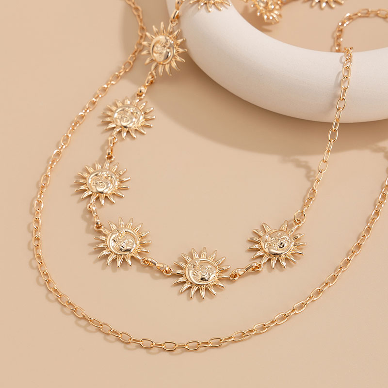 新しい自由奔放に生きる太陽ウエストベリーチェーン女性の夏のセ - Ethnic Fashion Jewellery のレビューと価格