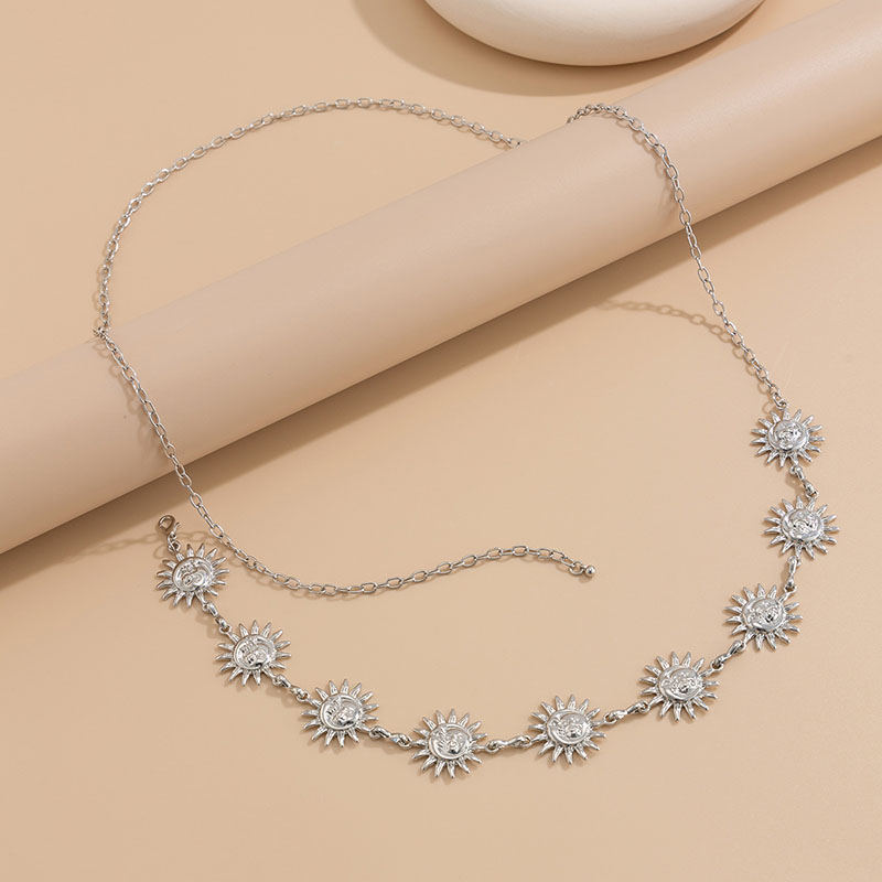 新しい自由奔放に生きる太陽ウエストベリーチェーン女性の夏のセ - Ethnic Fashion Jewellery のレビューと価格