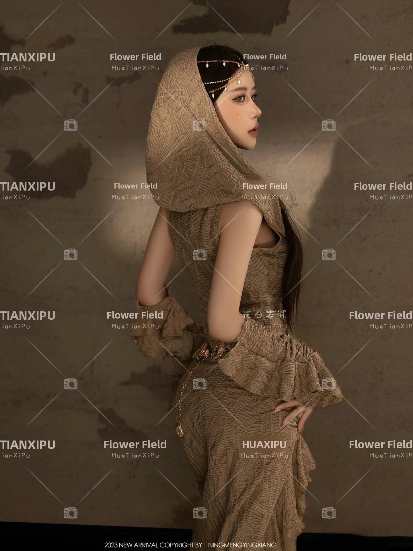 新しい砂漠のオアシスプリンセススタイルの写真撮影服旅行撮影エ - Ethnic Fashion Shoot のレビューと価格