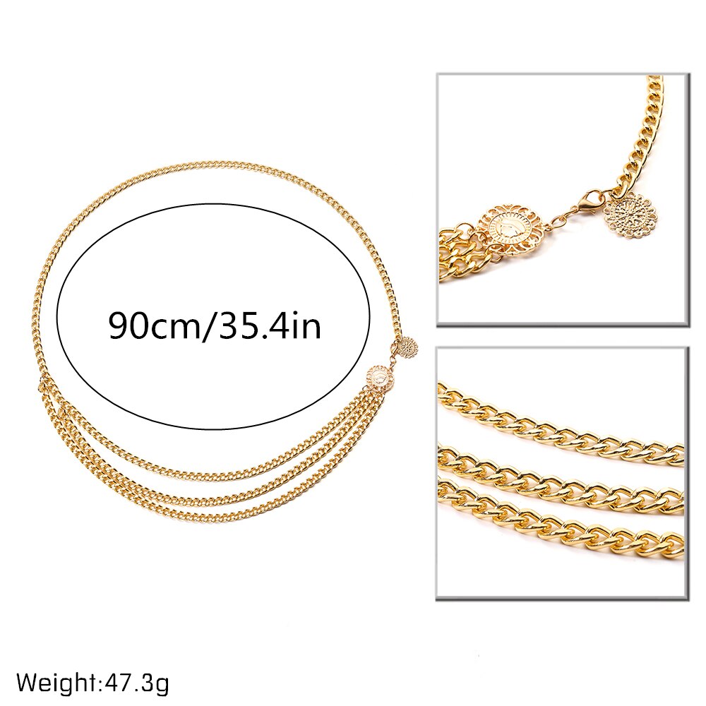 女性用ベリーベルトチェーン,自由奔放に生きるセクシーなヒマワ - Ethnic Fashion Jewellery のレビューと価格