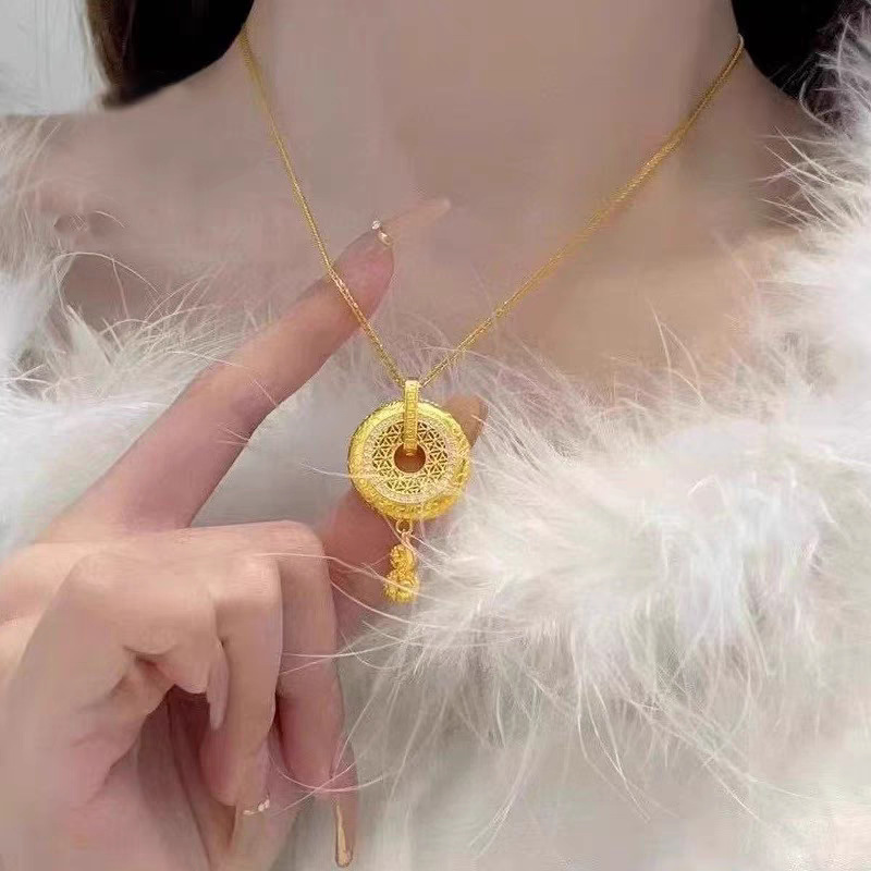 レディース 24K ゴールド AU999 フォーチュン ガー - Ethnic Luxe Fashion のレビューと価格