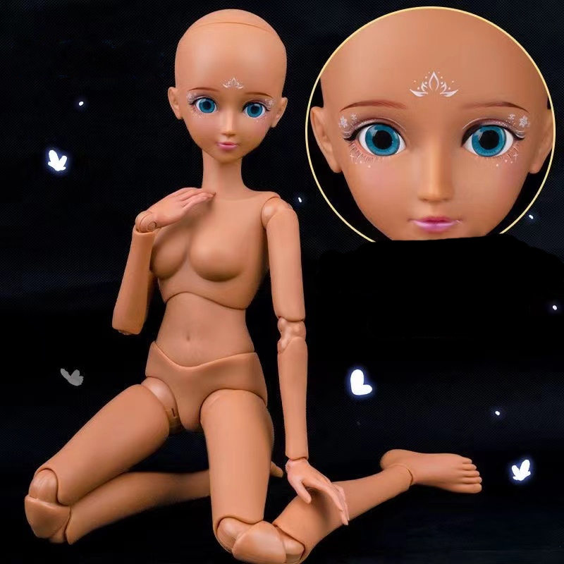 子供用の黒の皮の人形,花嫁用の関節式ボディ,3D目付き,オー - Kids Ethnic Fashion のレビューと価格